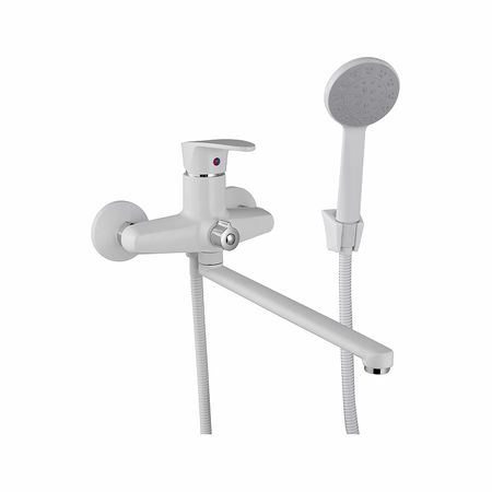 Смеситель для ванны Plstart PL2205-8 универсальный цвет Белый 3331₽