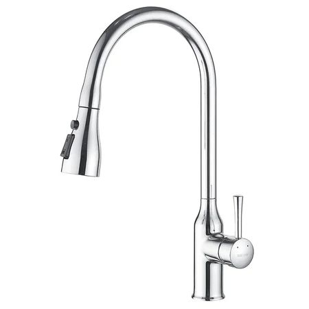 Смеситель для кухни Shevanik S163 цвет Хром