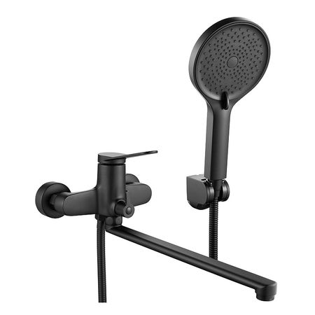 Смеситель для ванны Shevanik S6222H универсальный цвет Черный 7825₽