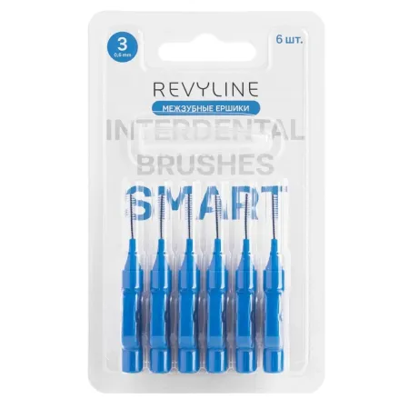 Наборы ершиков Revyline Revyline Smart 06 мм голубые 590₽