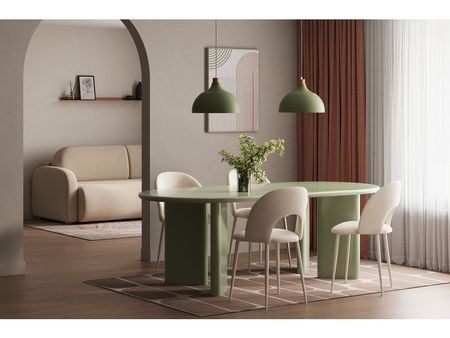 Обеденная группа divanru Алмонт 220х100 Оливковый Глянец 80350₽