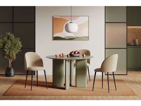 Обеденная группа divanru Алмонт-2 Glossy Olive 58960₽