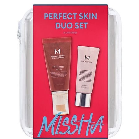 Набор средств для лица MISSHA Набор Perfect Skin (bb-крем № 21 + праймер)
