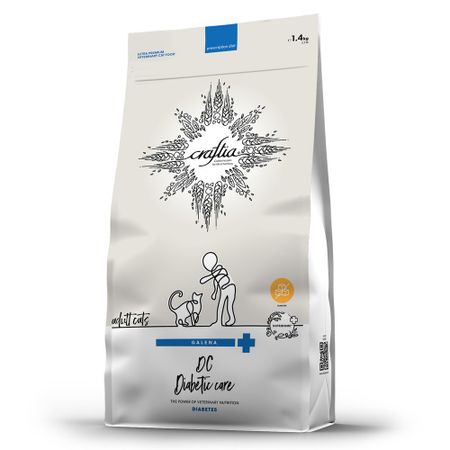Galena Cat Diabetic Care при сахарном диабете сух. 1,4кг