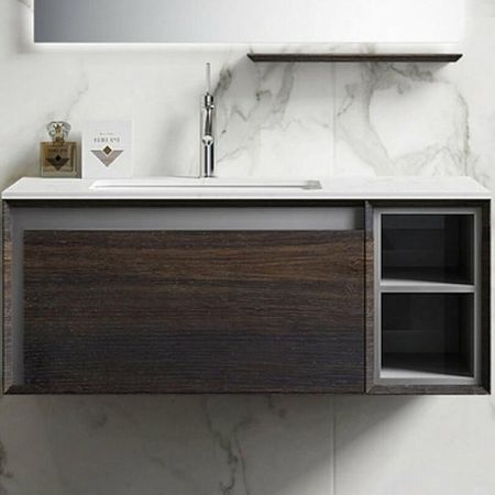 Тумба с раковиной Orans BC-V8102-1000 100 8102000 подвесная Grey 105840₽