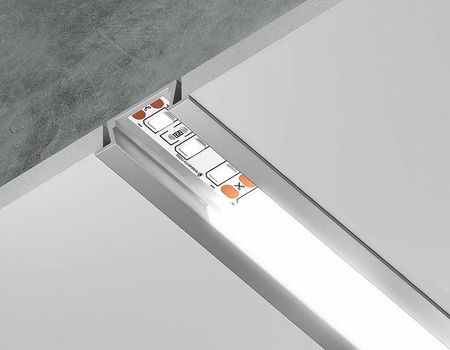 Профиль встраиваемый Ambrella Light GP GP1001AL цвет серебро 540₽