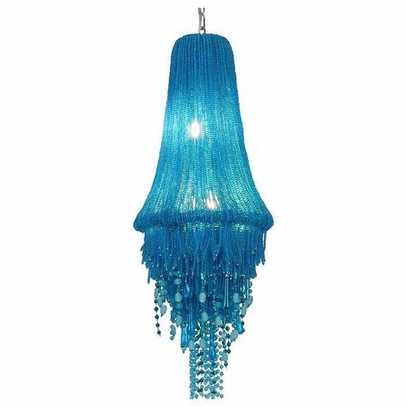 Люстра Covali JPL-20421 цвет плафонаподвески Бирюзовый цвет арматуры Бирюзовый 201600₽