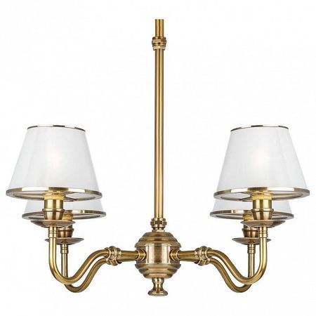 Люстра Covali PL-30353 цвет плафонаподвески Белый Латунь цвет арматуры Латунь 113280₽