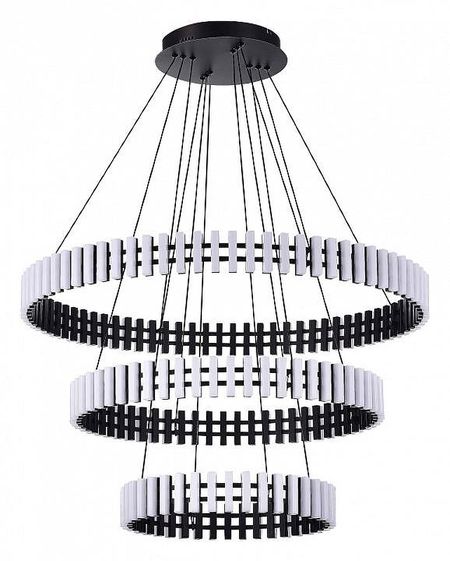 Люстра ST-Luce Estense SL6203403105 цвет плафонаподвески Белый цвет арматуры Черный 56155₽