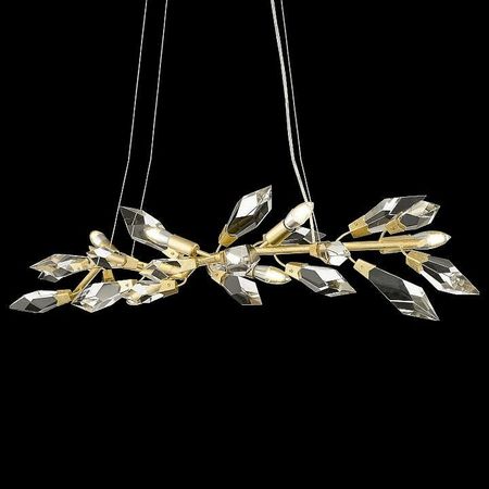 Люстра Wertmark Casandra WE11106423 цвет плафонаподвески Прозрачный цвет арматуры Золото 130506₽