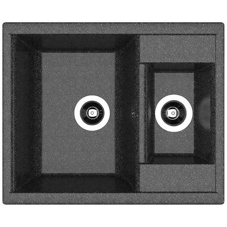 Кухонная мойка Dr Gans Астра 62 К 25065D0620407 цвет Черный 7711₽