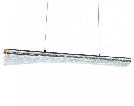 Подвесной светильник Natali Kovaltseva INNOVATION STYLE 83140 цвет плафонаподвески Прозрачный цвет арматуры Золото Черный 9248₽