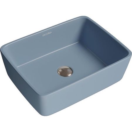 Раковина-чаша Grossman Color 48 GR-3016BSM-21 Голубая матовая 3840₽