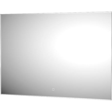 Зеркало Defesto Glow 100х70 DF 2519SH с подсветкой 32W-3000Кс фацетомСенсорный выключательТеплый белый свет 7732₽