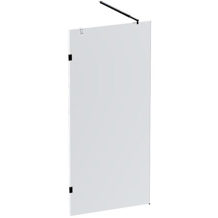 Душевая перегородка AMPM X-Joy 90 W94UWI-90-F1-BTE профиль Черный матовый стекло прозрачное 17790₽