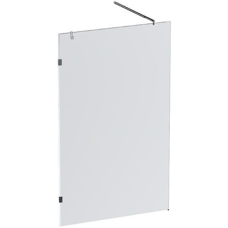 Душевая перегородка AMPM X-Joy 120 W94UWI-120-F1-MTE профиль Хром матовый стекло прозрачное 21290₽