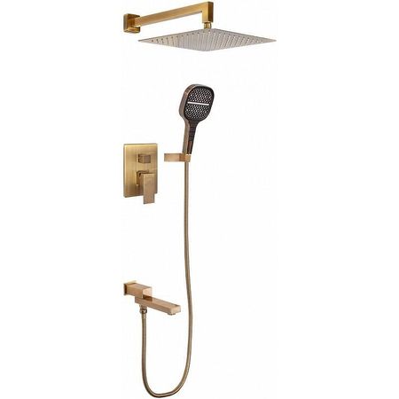 Душевая система Hansberge H6075BR Бронза 40230₽