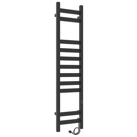 Электрический полотенцесушитель Laris Флавиа ЧКЧ П11 20х100 R 73207657 цвет Черный муар
