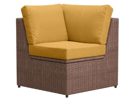 Угловое кресло divanru Брайт-B Textile Yellow 17990₽