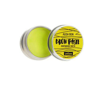 Паста контурная Alisa Bon BROW PASTE д/бровей лимонный 10 г