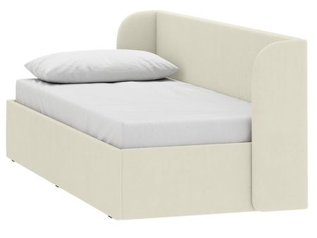 Кровать divanru Милтон 120 Velvet Milk 36990₽