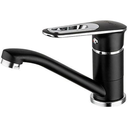 Смеситель для кухни Frap H49-6 F4549-6 Черный матовый Хром 2318₽