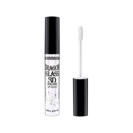Блеск для губ LUXVISAGE DRAGON GLASS 3D VOLUME LIP GLOSS бесцветный