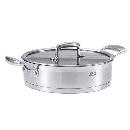 Сотейник из нержавеющей стали Gipfel Prestige 52008 26 см3 л 12792₽