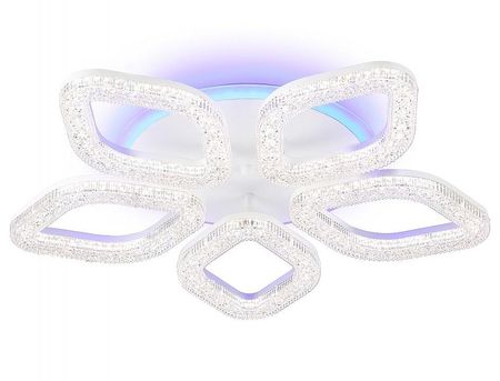 Люстра Ambrella Light FA FA3925 цвет плафонаподвески Прозрачный цвет арматуры Белый 16770₽