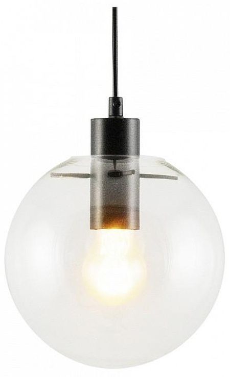 Подвесной светильник Moderli Aurora V11538-1P цвет плафонаподвески Прозрачный цвет арматуры Черный 2590₽