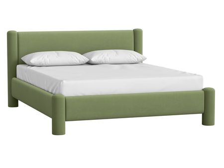 Кровать divanru Ассоль 160 Velvet Olive 47990₽