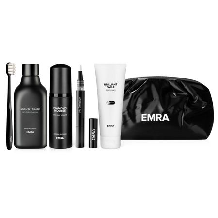 Готовый набор для гигиены Emra набор EMRA Total Black for White Smile 4140₽