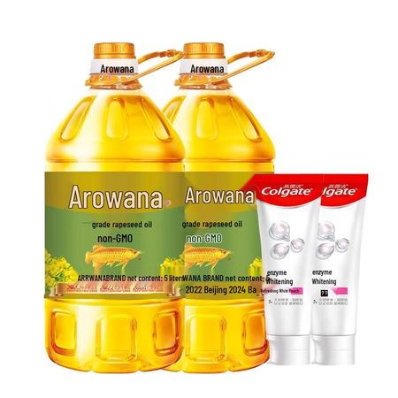 Household Essentials Bundle: Toothpaste & Cooking Oil