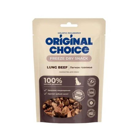 Original Choice лакомство для собак легкое говяжье - 30 г 326₽