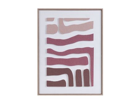 Картина divanru Рельеф Bordo Lines 3990₽