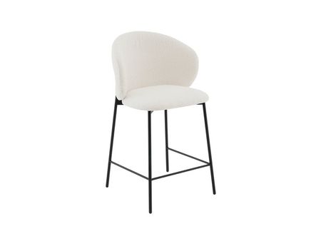 Стул полубарный divanru Реннер Букле МолочныйЧерный 20990₽