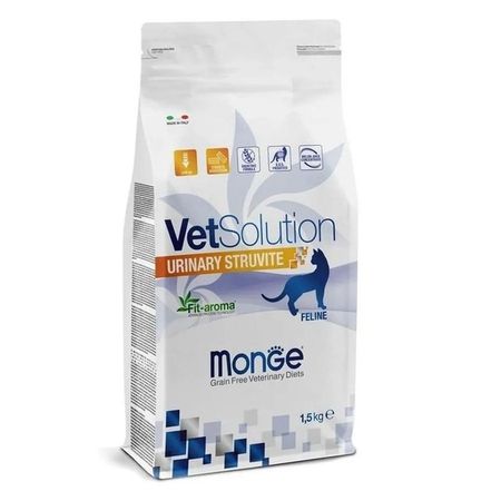 Monge VetSolution Cat Urinary Struvite сухой корм для кошек при мочекаменной болезни струвитного типа - 15 кг 3119₽