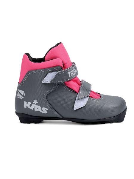 Ботинки лыжные детские Kids5 TREK, NNN, р. 34, искусственная кожа, серые