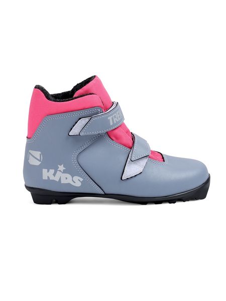 Ботинки лыжные детские Kids4 TREK, NNN, р. 36, искусственная кожа, цвет металлик