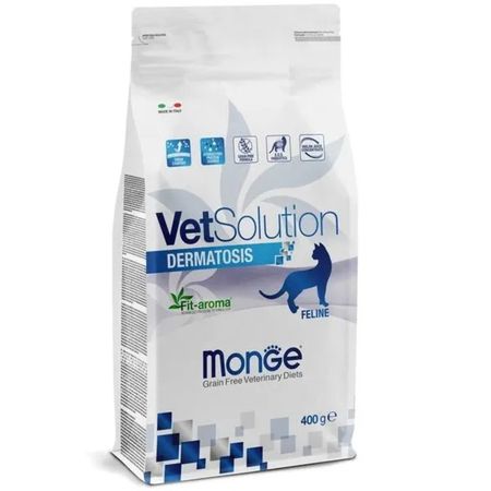 Monge VetSolution Cat Dermatosis сухой корм для кошек при заболеваниях кожи - 400 г 1048₽