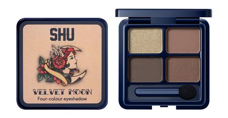 Shu Velvet Moon Four-Colour Eyeshadow