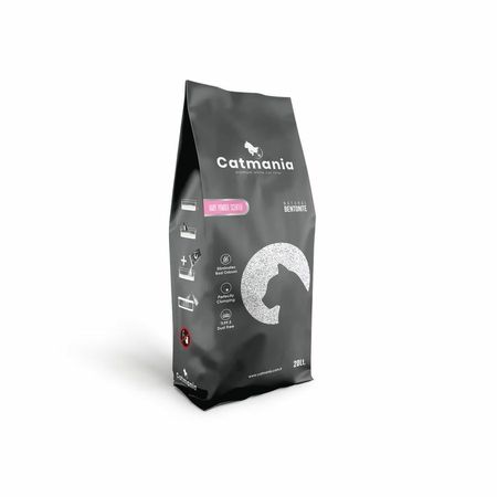 Catmania Babypowder наполнитель для кошачьего туалет с ароматом детской присыпки