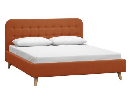 Кровать divanru Динс 160 Velvet Ginger 41990₽
