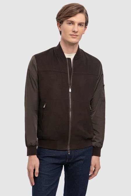 Бомбер Limited edition коричневого цвета 27990₽