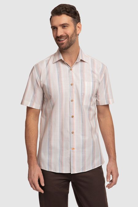 Сорочка с коротким рукавом из хлопка 0₽