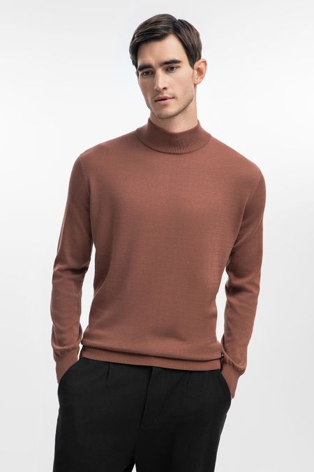 Водолазка из хлопка шелка и льна 0₽