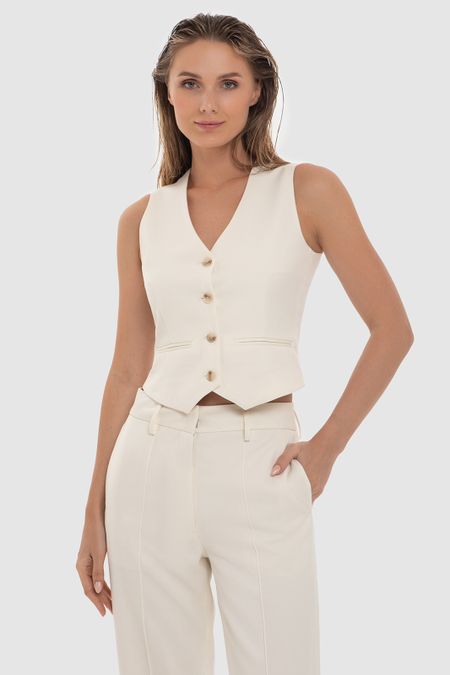 Жилет из смесовой шерсти 8990₽