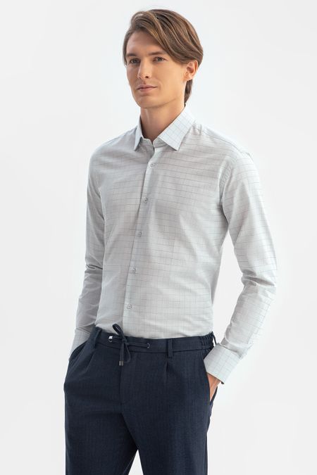 Сорочка из хлопка в клетку 6990₽