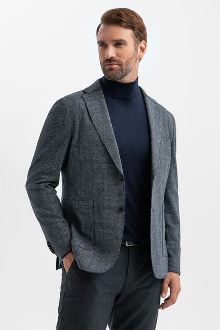 Пиджак из хлопка в клетку 18990₽