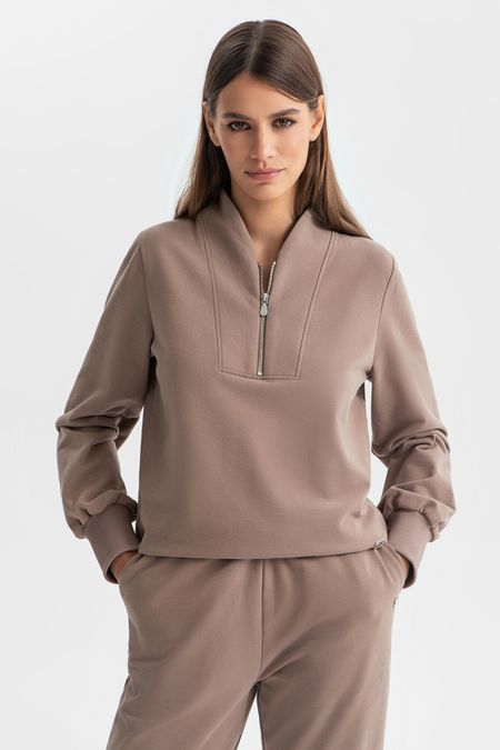 Толстовка из хлопка утепленная с начесом 5990₽